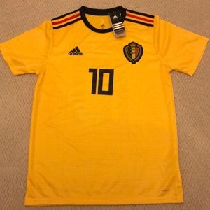 Eden Hazard Belgium World Cup 2018 Away Jersey